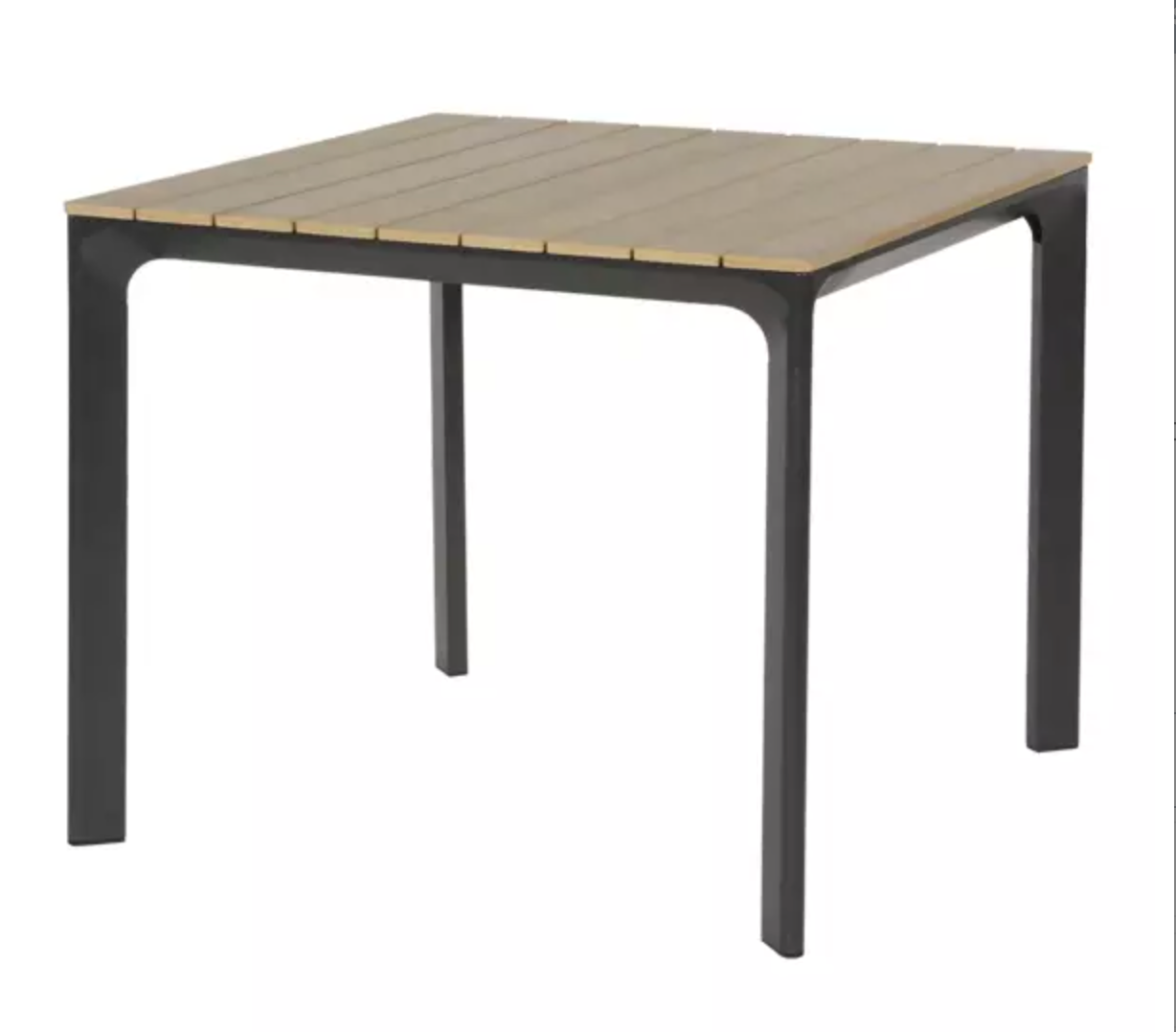 Nancy's Chitrac Tuintafel - Teaklook - Aluminium Frame