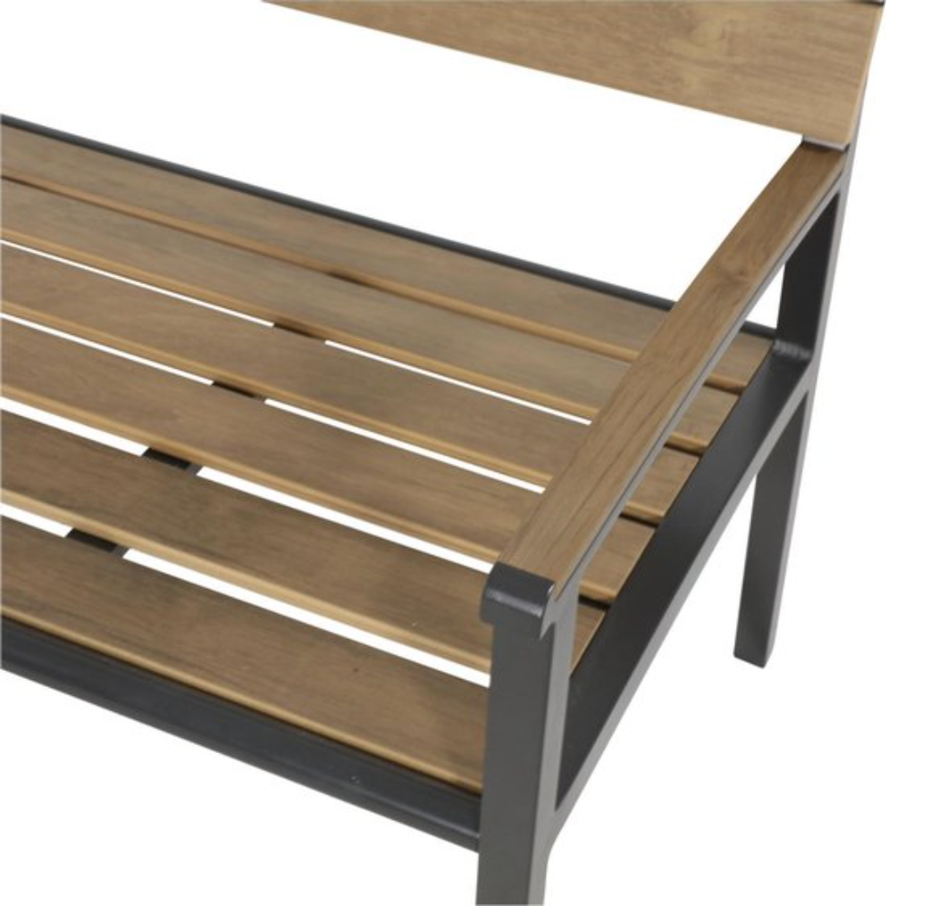 Nancy's Cayuga Tuinbank - Bankje - 2-Zits Bank - 120 x 56 x 85,5cm