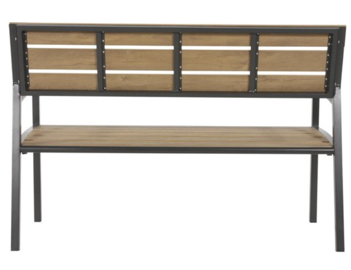 Nancy's Cayuga Tuinbank - Bankje - 2-Zits Bank - 120 x 56 x 85,5cm