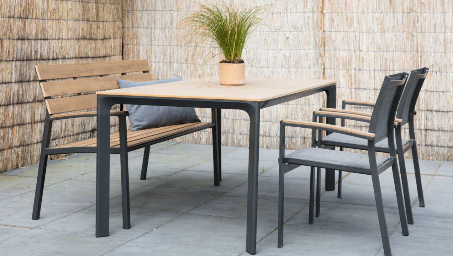 Nancy's Cayuga Tuinbank - Bankje - 2-Zits Bank - 120 x 56 x 85,5cm