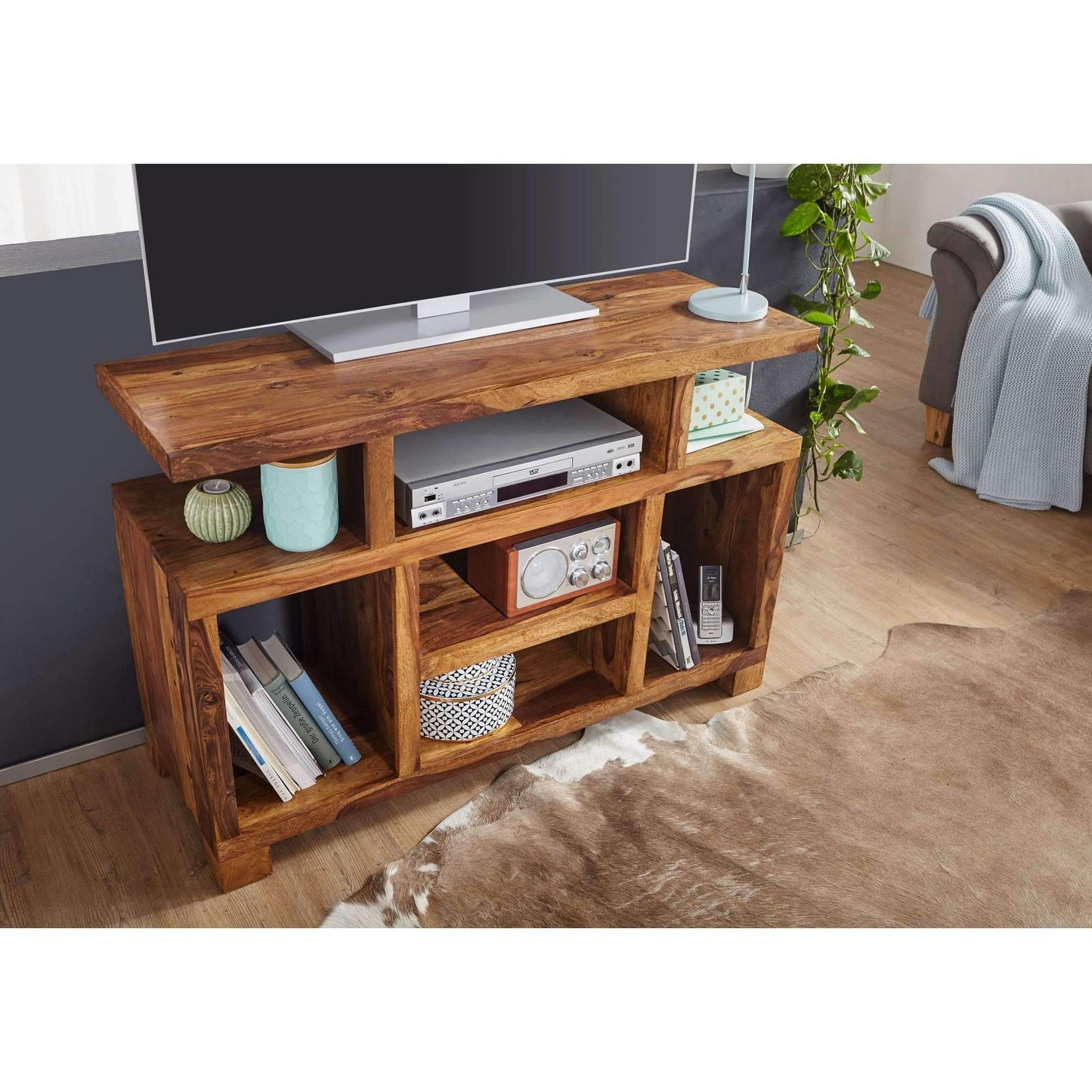 Nancy's Boystown Massief Houten Sheesham Tv-meubel - Dressoir - Tv Meubels - Tv Kast