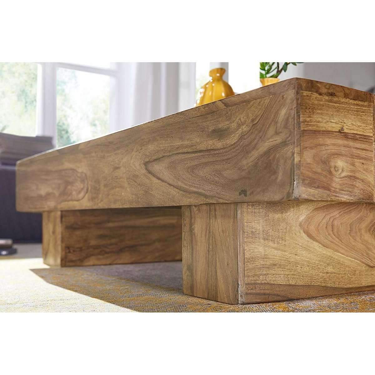 Nancy's O'Hare Salontafel - Koffietafel - Massief Acaciahout - 120 x 45 x 30 cm