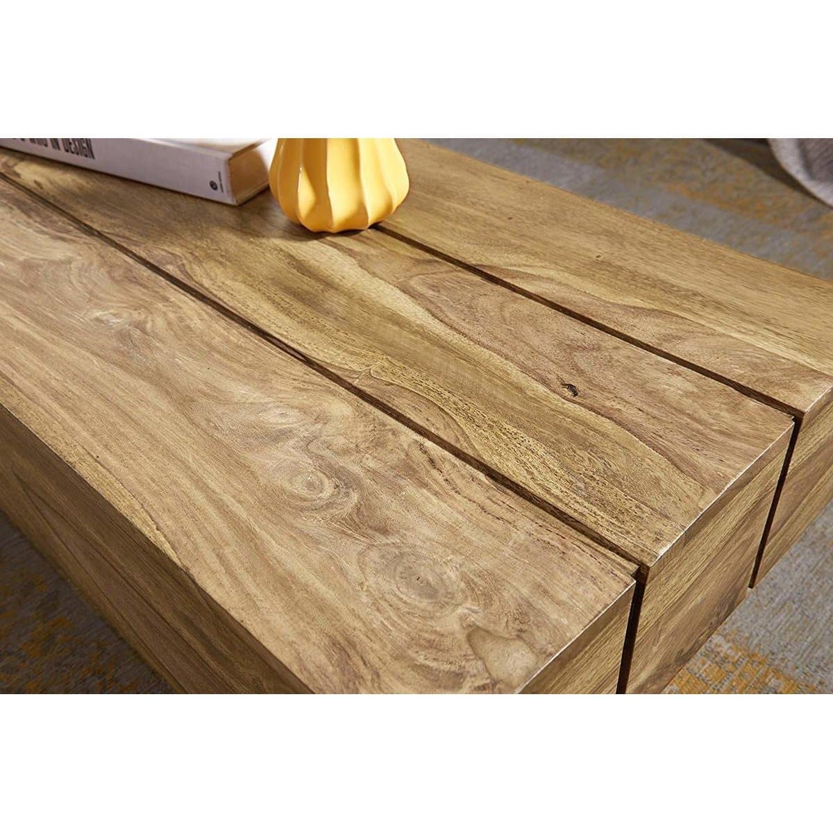 Nancy's O'Hare Salontafel - Koffietafel - Massief Acaciahout - 120 x 45 x 30 cm