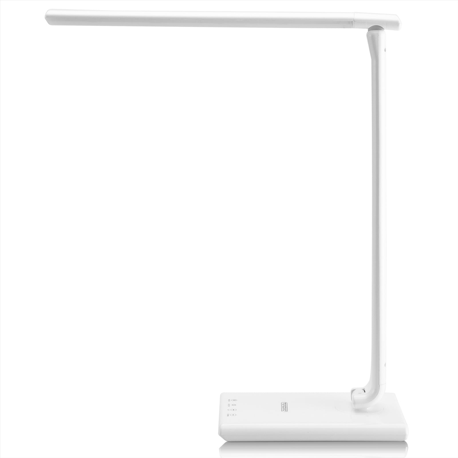 Nancy's Homestead Meadows South Tafellamp - Bureaulamp - LED-Lamp - 5-Staps Dimmer - Wit - 42 x 13 x 20 cm