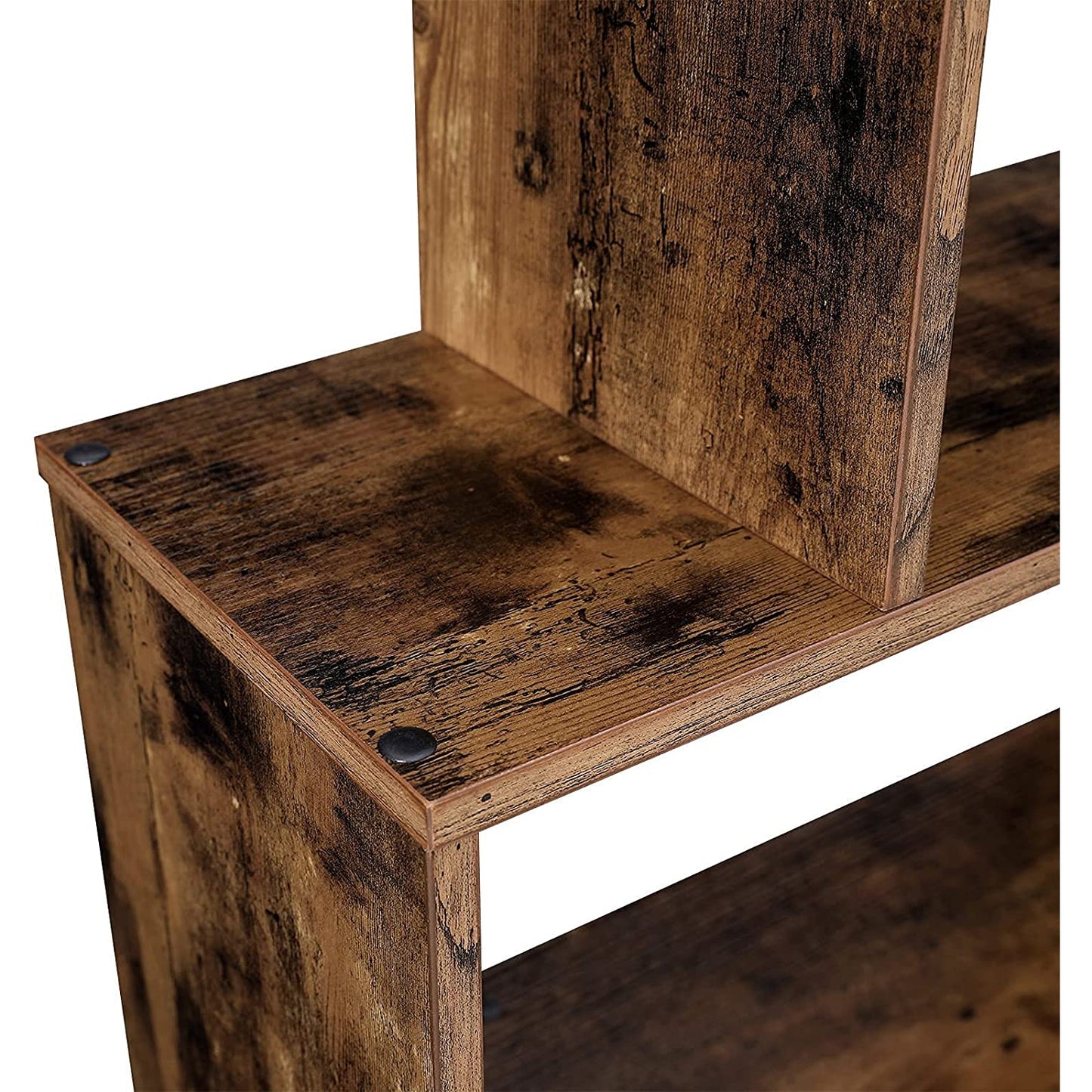 Nancy's Yarmouth Boekenkast - Boekenregaal - Wandkast - Opbergkast - Bruin - ± 70 x 25 x 190 cm
