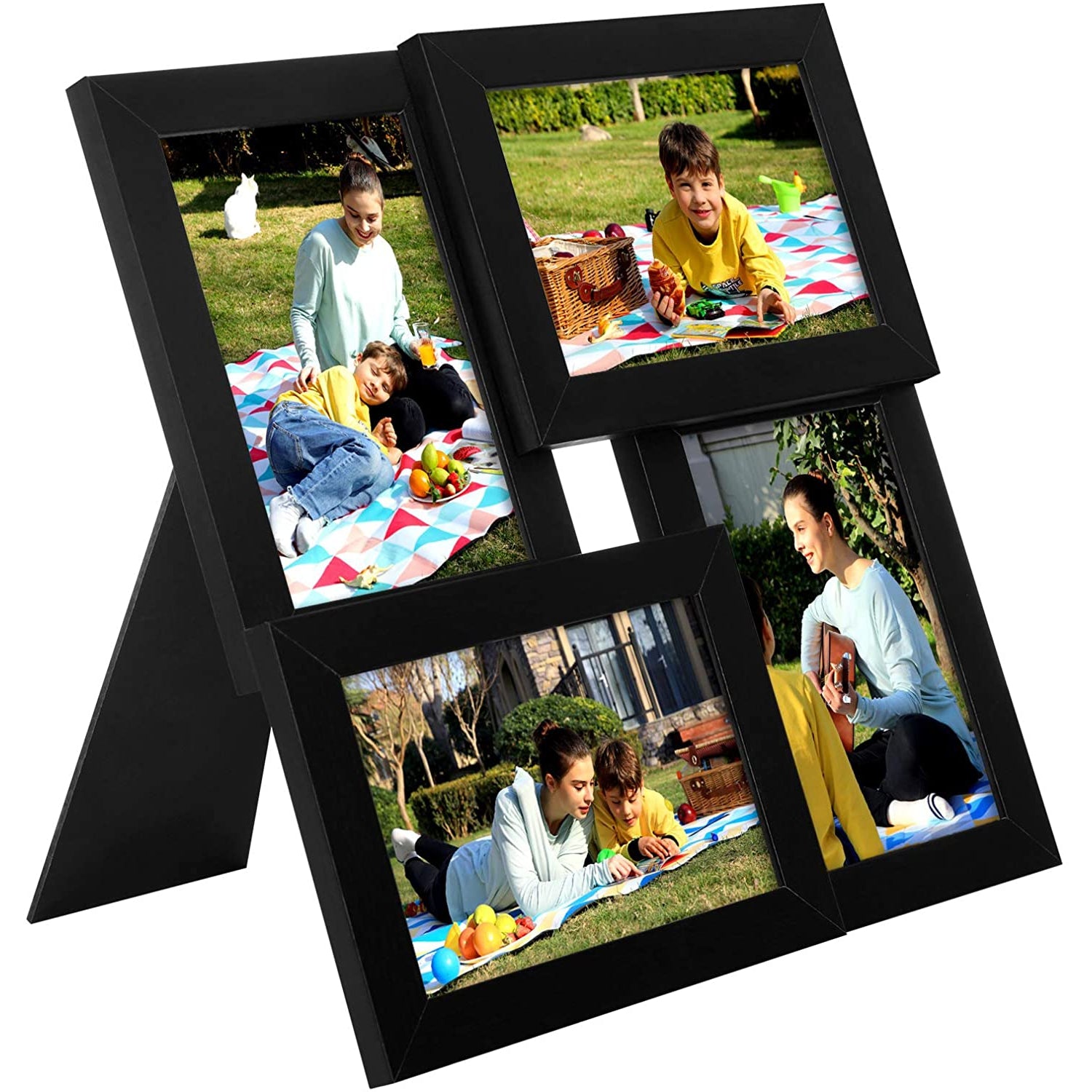 Cadre Photo Collage 4 Pièces de Nancy - Cadres Photo Pour 4 Photos - Cadre Collage - 30,5 x 30,5 cm