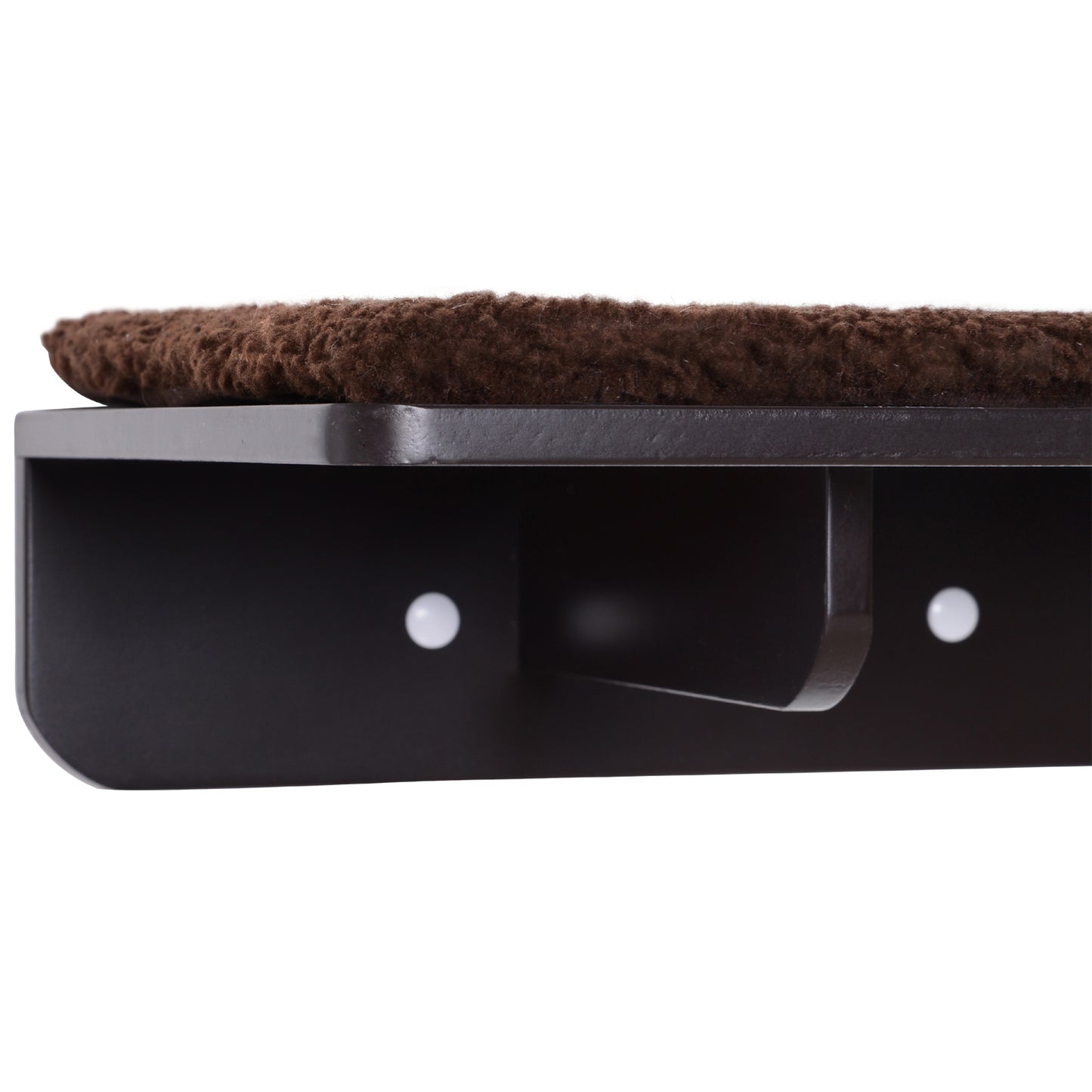 Nancy's San Marino Krabpaal - Kattenplank - MDF - Pluche - Kattenbord - Bruin