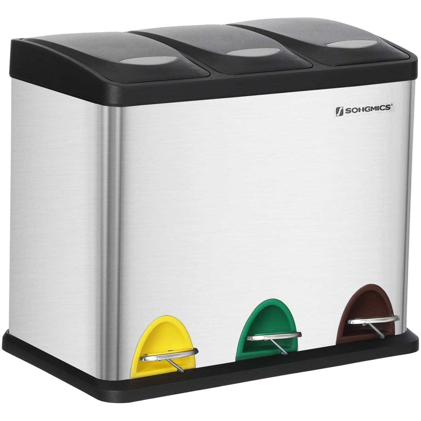 Nancy's Aboboreira Prullenbak - Afvalscheiding - Pedaalemmer - Afvalemmer - 24 Liter