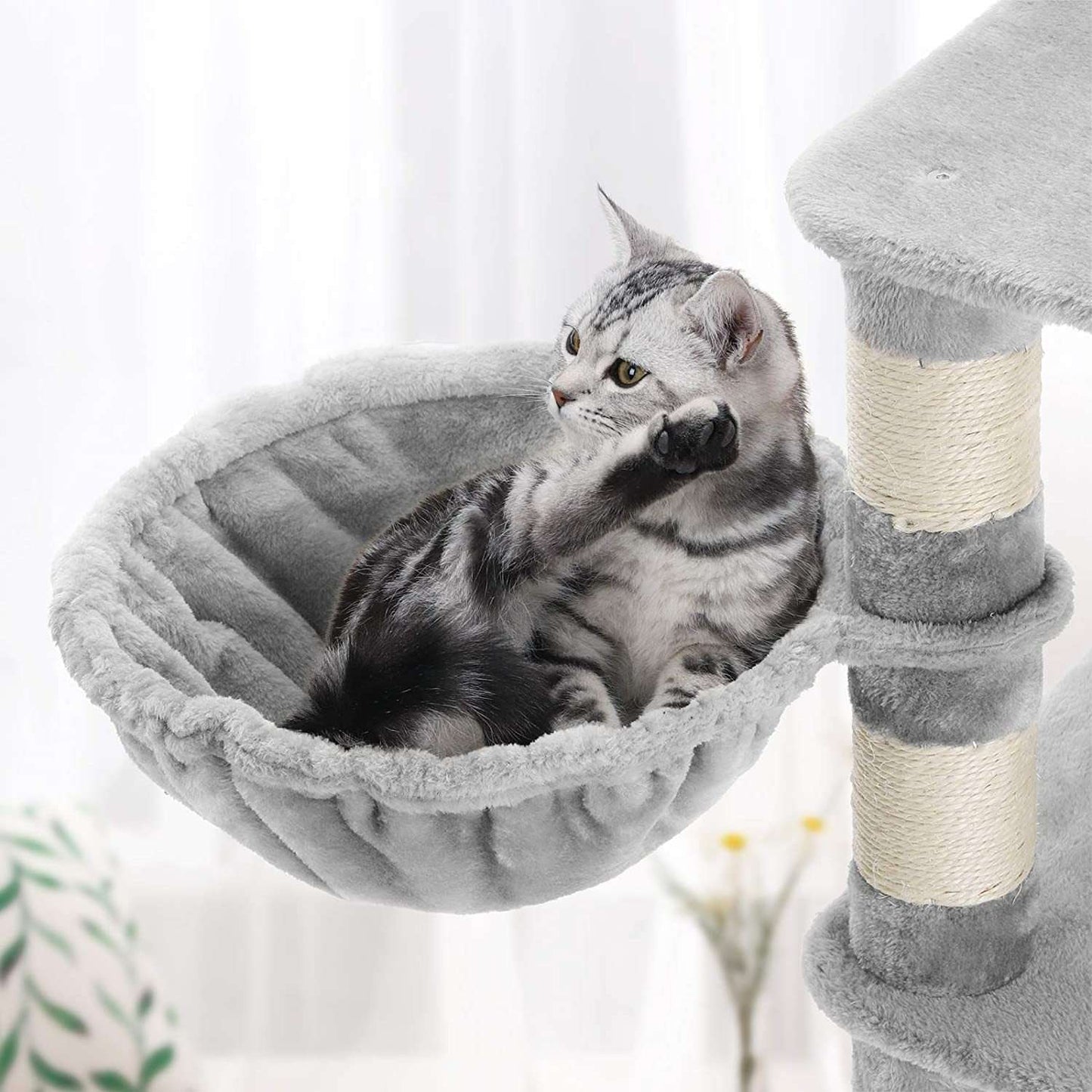 Nancy's Krabpaal XXL - Kattenhuis - 174 cm - Katten Speelhuisje - Kattenboom - Krabpalen
