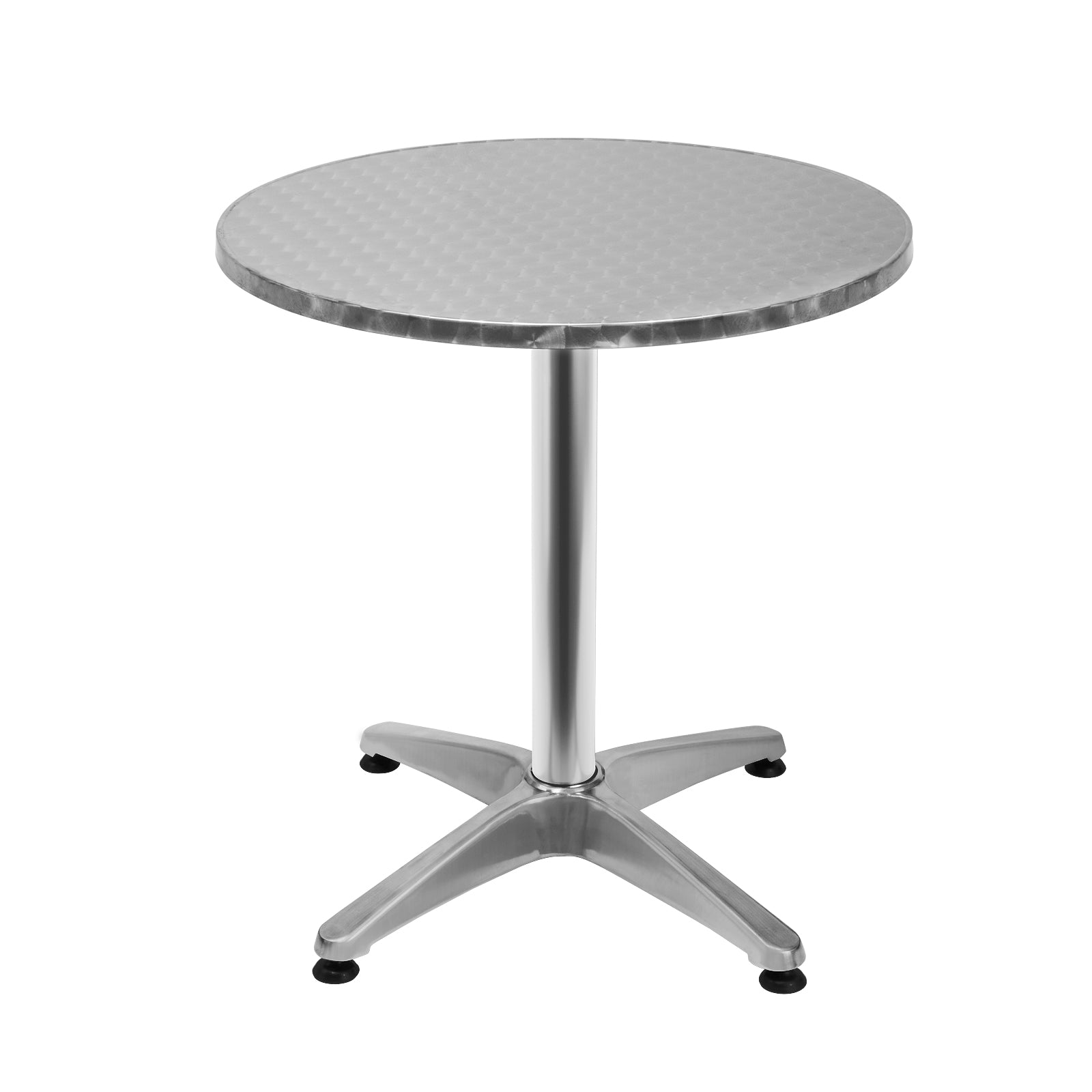 Nancy's Lecanto Statafel - Hoge Tafel - In Hoogte Verstelbaar - Aluminium - Ø 60 cm