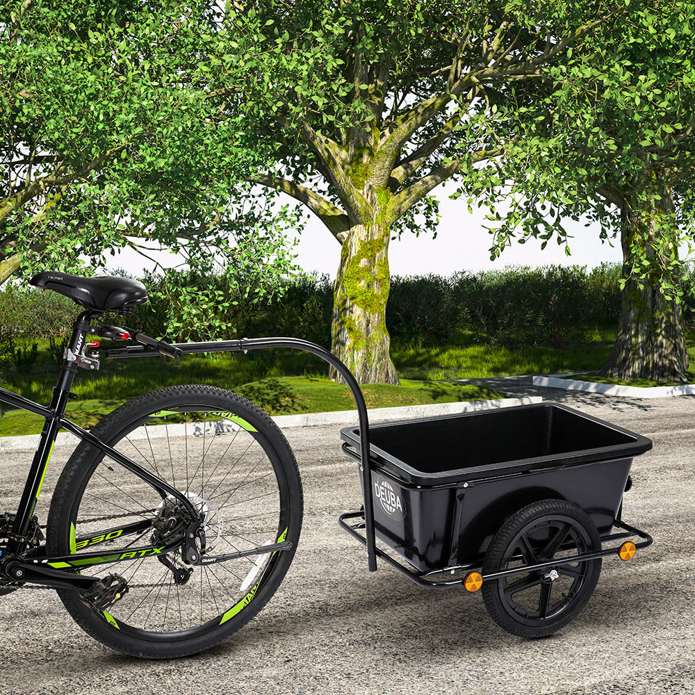 Nancy's Willis Fietskar - Transportaanhangwagen - Aanhanger - Kunststof - 90 liter Bak