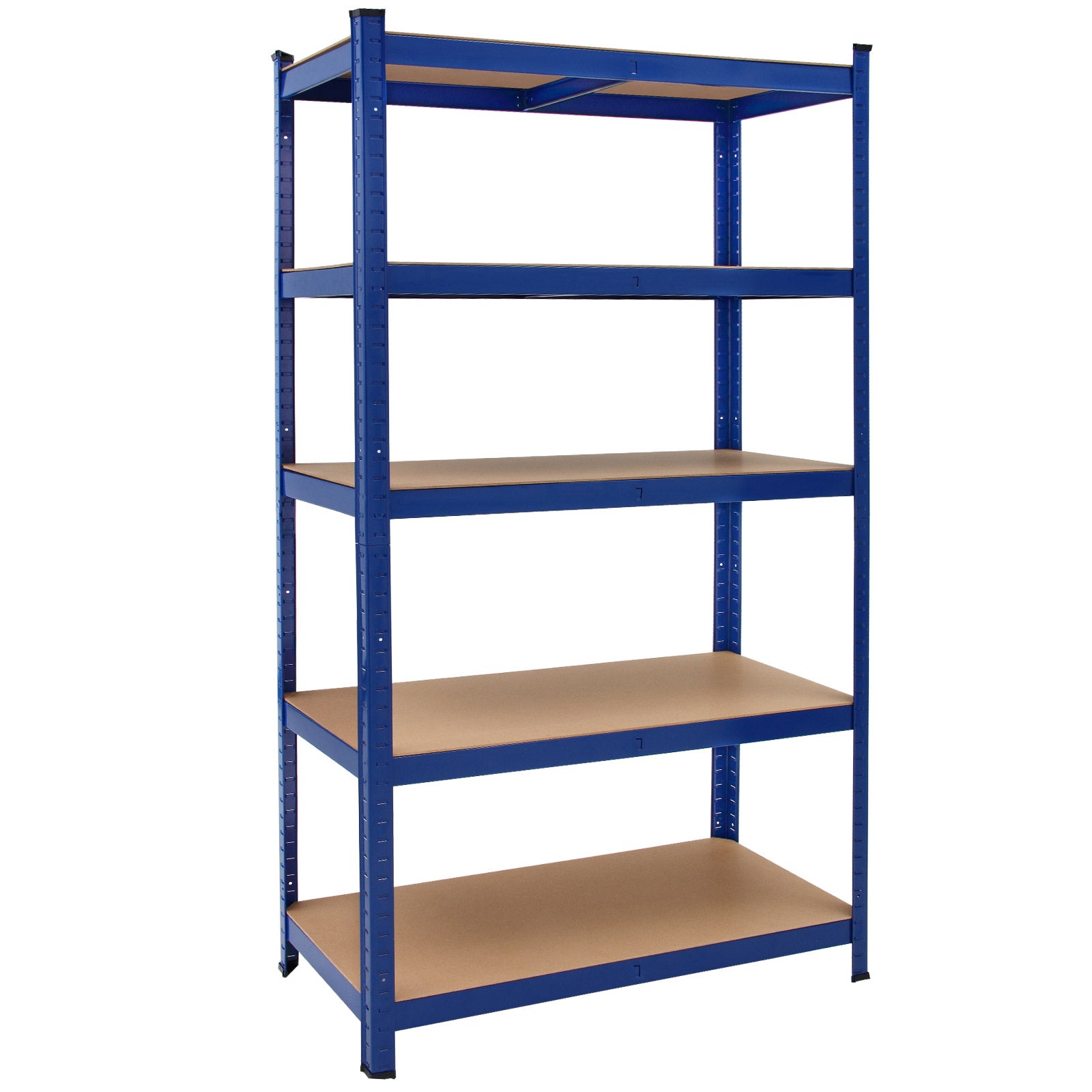 Nancy's Acton_V3 Stellingkast - Opbergrek - Met Legbord - Gepoedercoat Metaal - Legplanken - Opslagruimte - 180 x 90 x 40 cm