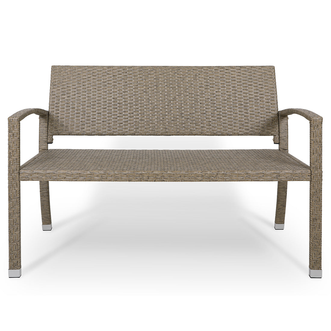 Nancy's Belle Plaine Tuinbank - Tuin - Terras - Bank - Polyrotan - 122 x 55 x 90 cm