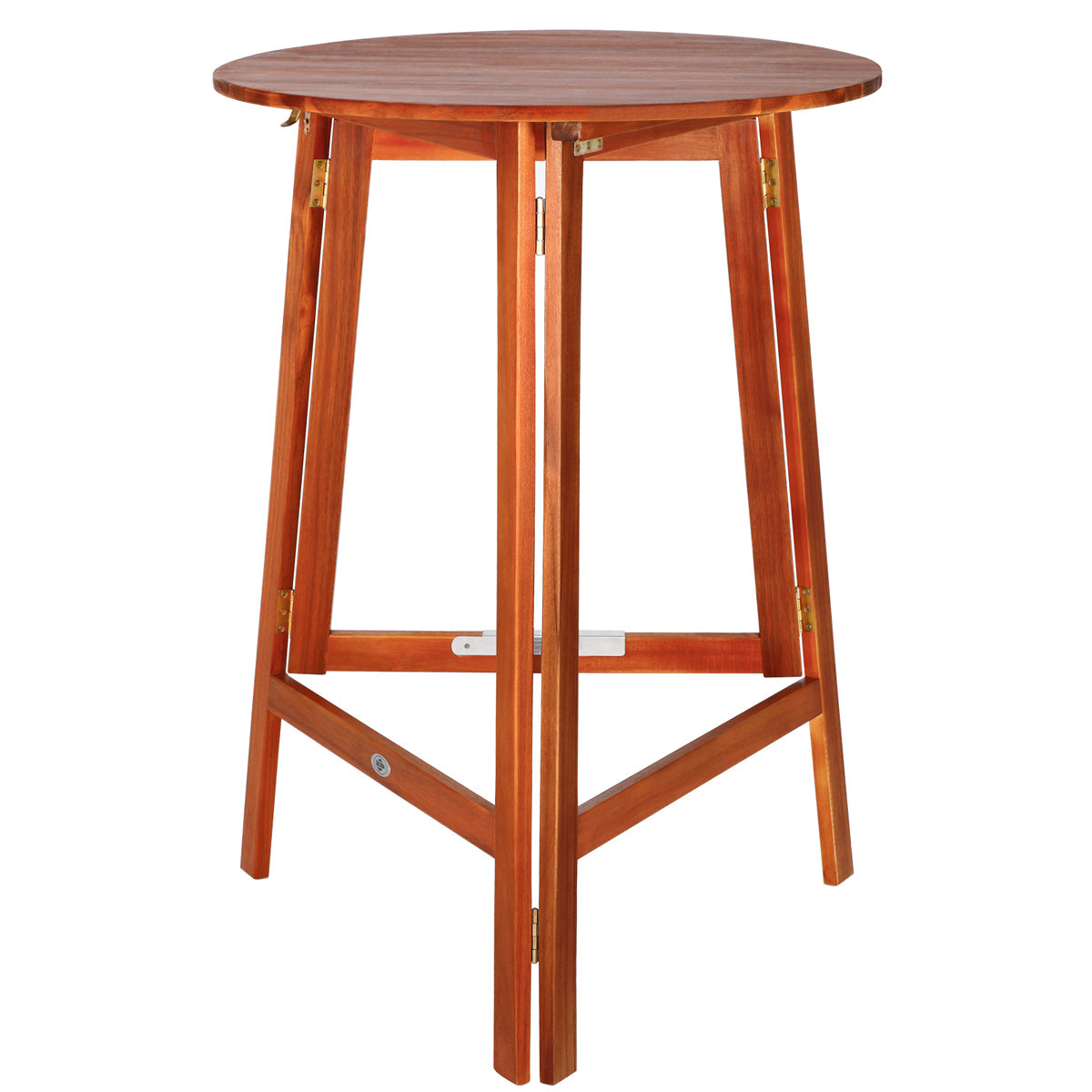 Nancy's Stevensville Statafel - Tafel - Balkon - Opvouwbaar - Acaciahout - Ø 78 cm