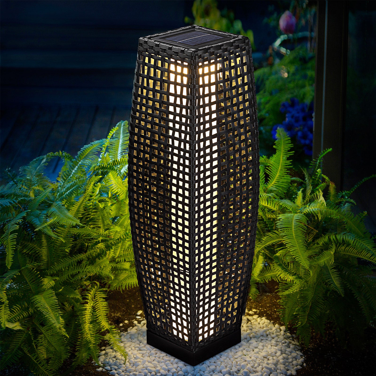 Nancy's Mount Carmel_V3 Tuinlamp - Vloerlamp - Staande Lamp - Verlichting - Zonne-Energie - LED-Lamp - 50 x 18 x 18 cm