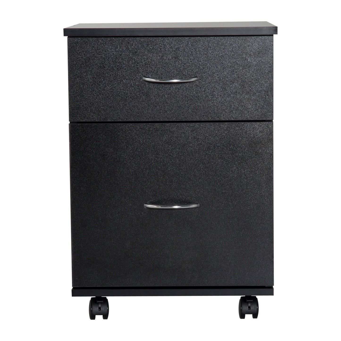 Nancy's Santa Clarita Archiefkast - Ladeblok - Metaal - 2 Lades - Zwart