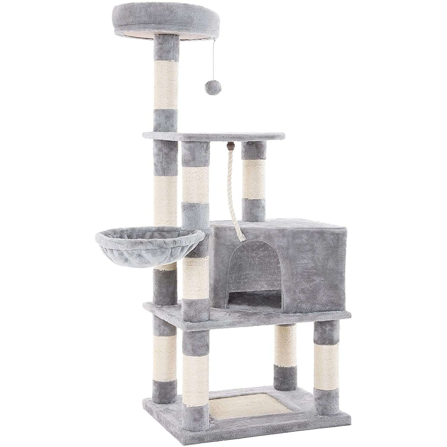 Griffoir de Nancy - Maisonnette pour Chats - Arbre Grimpant 148CM - Griffoirs