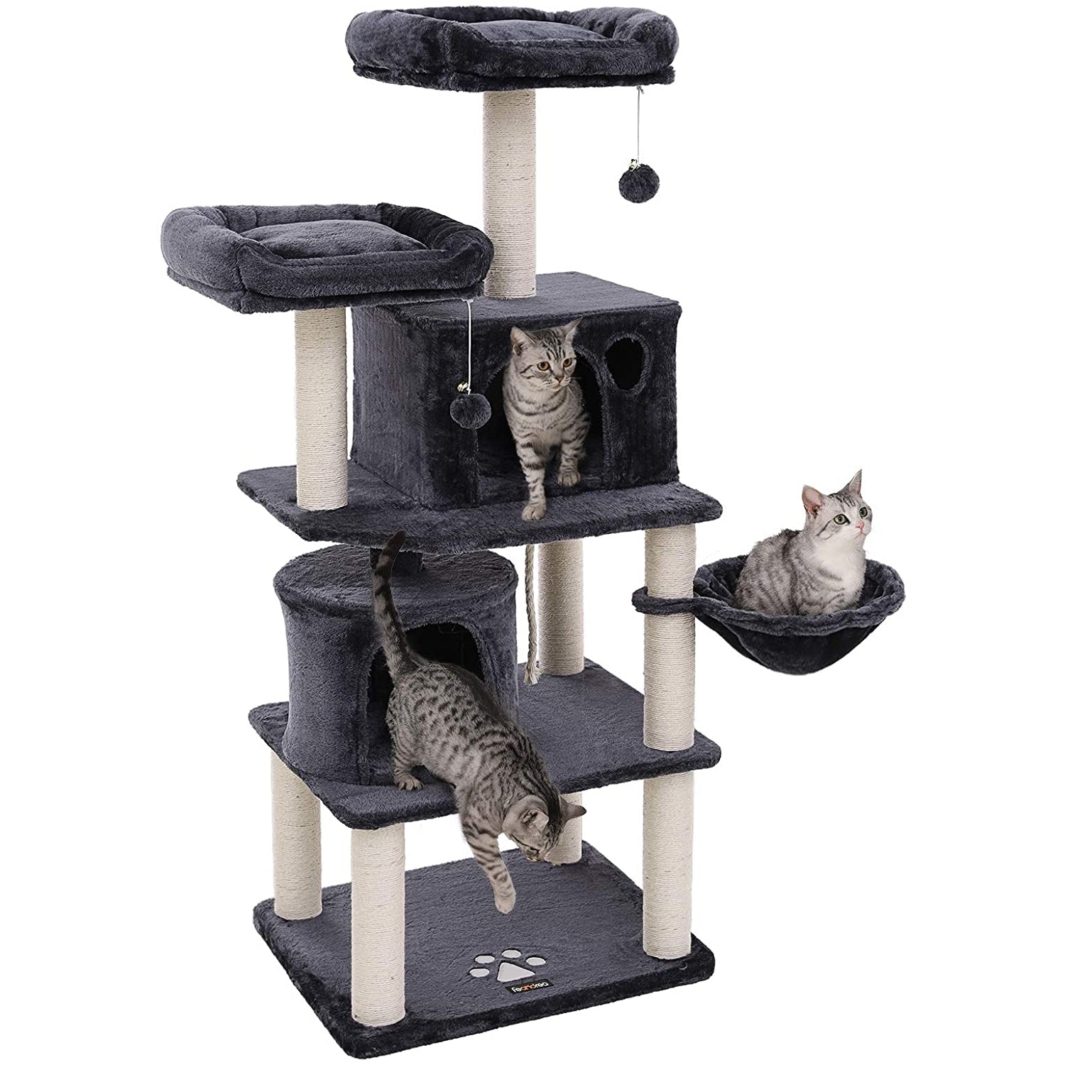 Nancy's Kattenboom XL 152 CM - Luxe Kattenhuis - Krabpaal - Katten - Kat