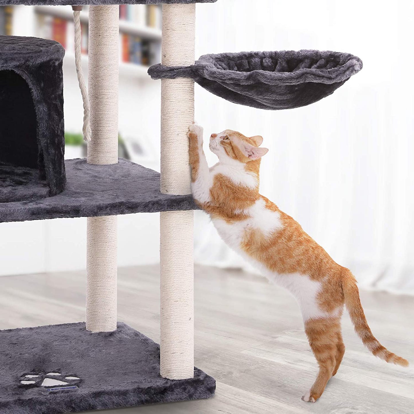 Nancy's Kattenboom XL 152 CM - Luxe Kattenhuis - Krabpaal - Katten - Kat