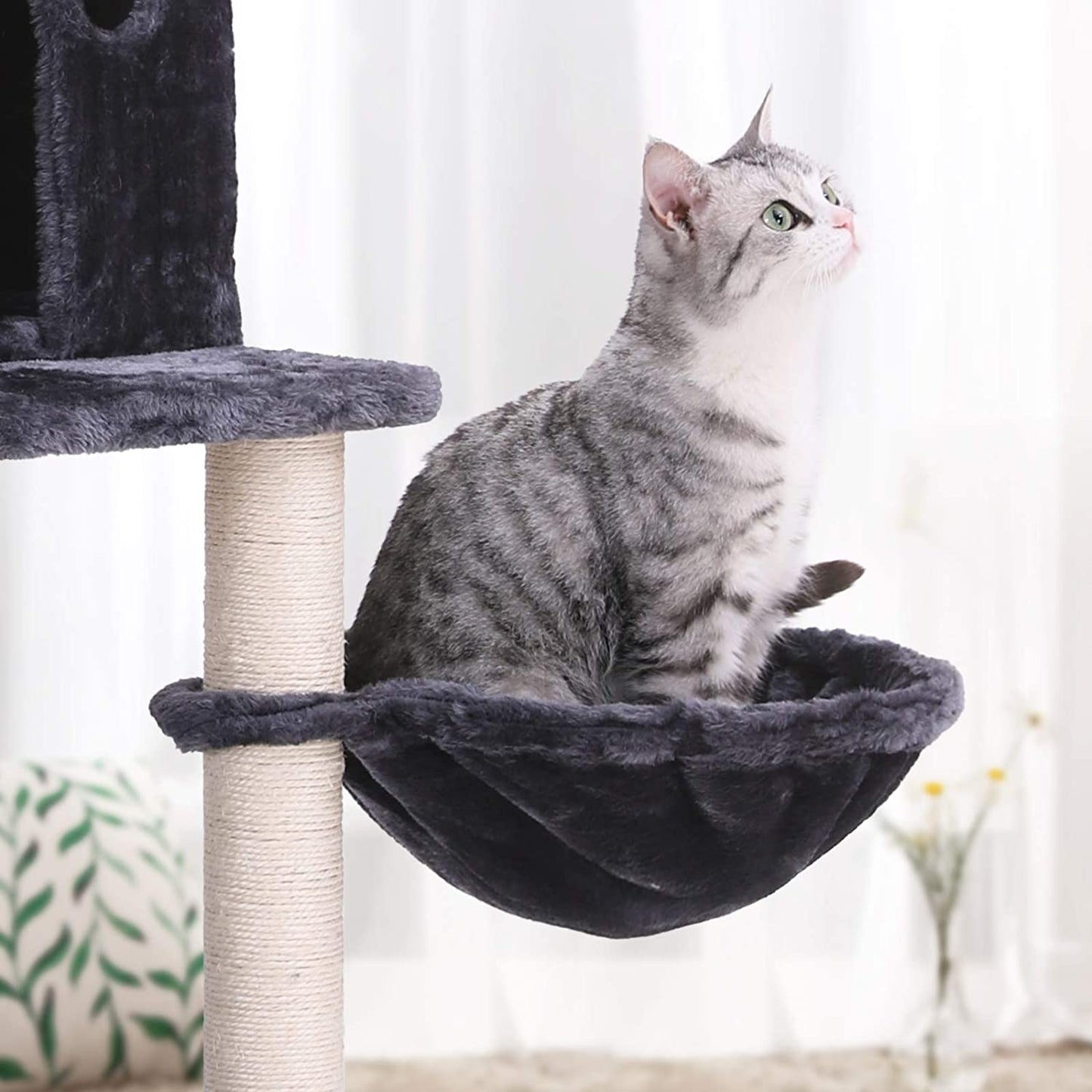 Nancy's Kattenboom XL 152 CM - Luxe Kattenhuis - Krabpaal - Katten - Kat