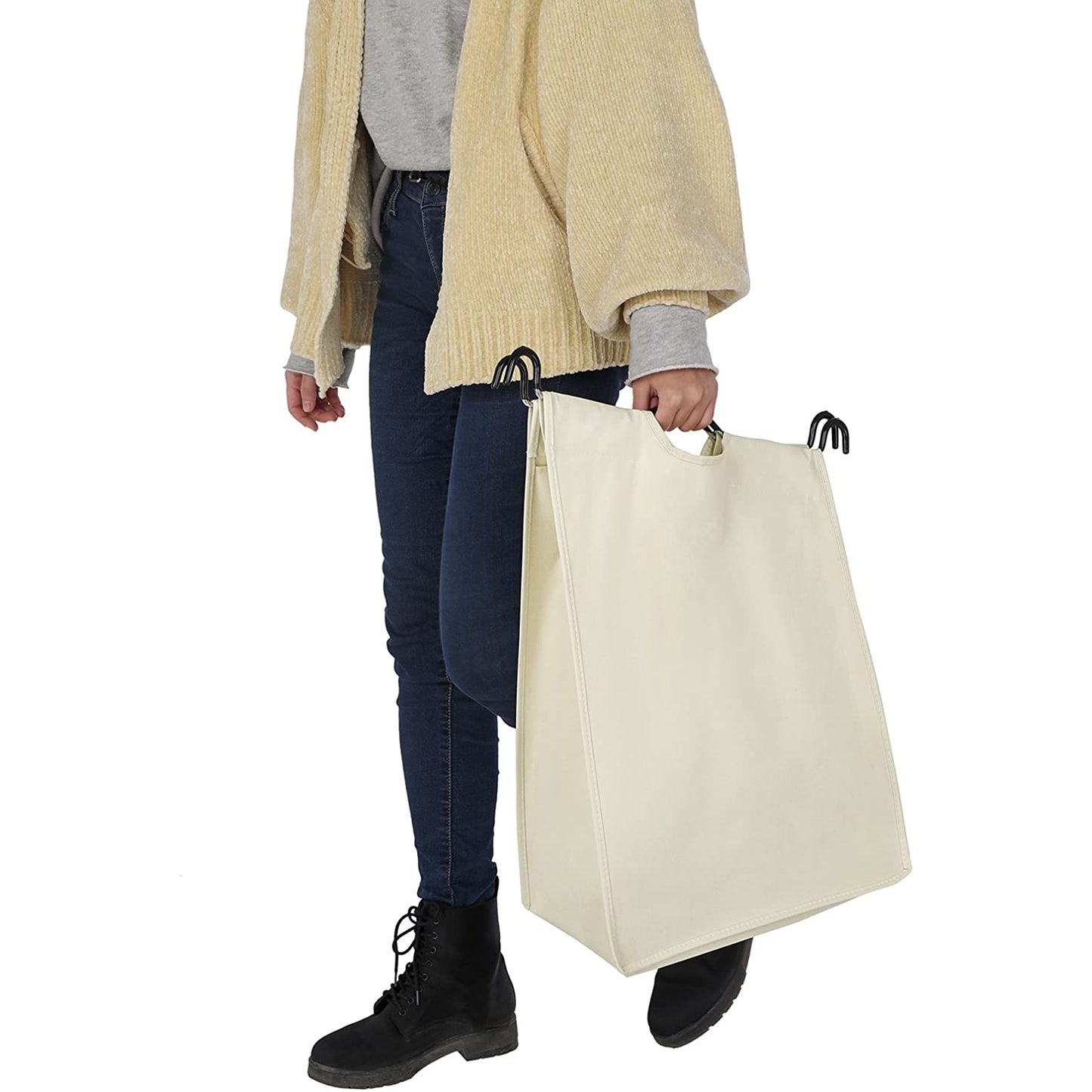 Nancy's Potinha Wassorteerder - Wasmand - Wasbox - Beige - 4 x 35 Liter