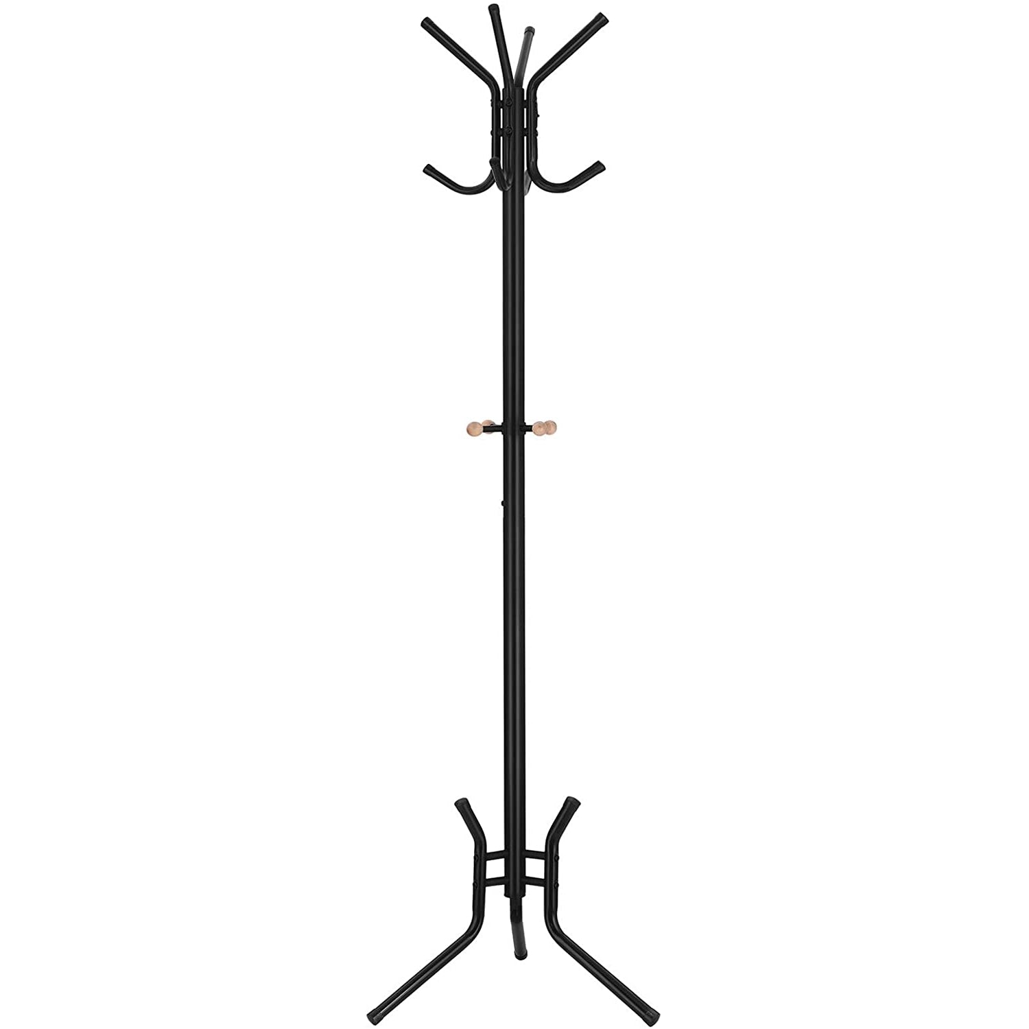 Nancy's Metalen Kapstok – Garderobe – Stabiele Kapstok – Zwart