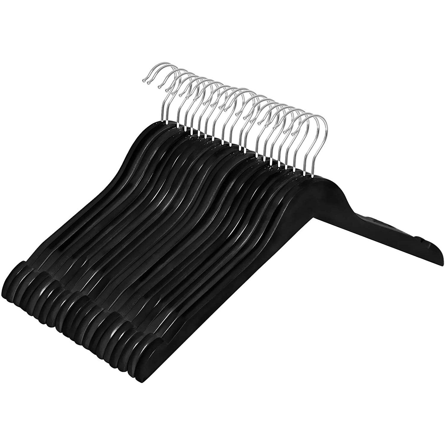 Nancy's Maple Wood Clothes Hangers - 20 Pieces - 360 Degree Rotatable Hanger - Clothes Hangers - Shirt or Dress - Wood