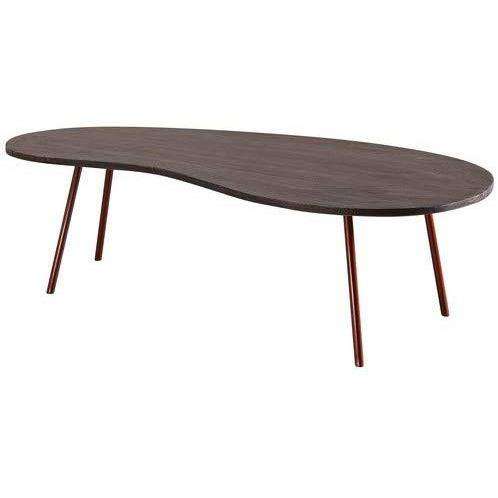 Nancy's Houten Salontafel - Moderne Vlakke Tafel - Boomstamtafel - Massief Hout - 122 x 34,5 x 63 cm