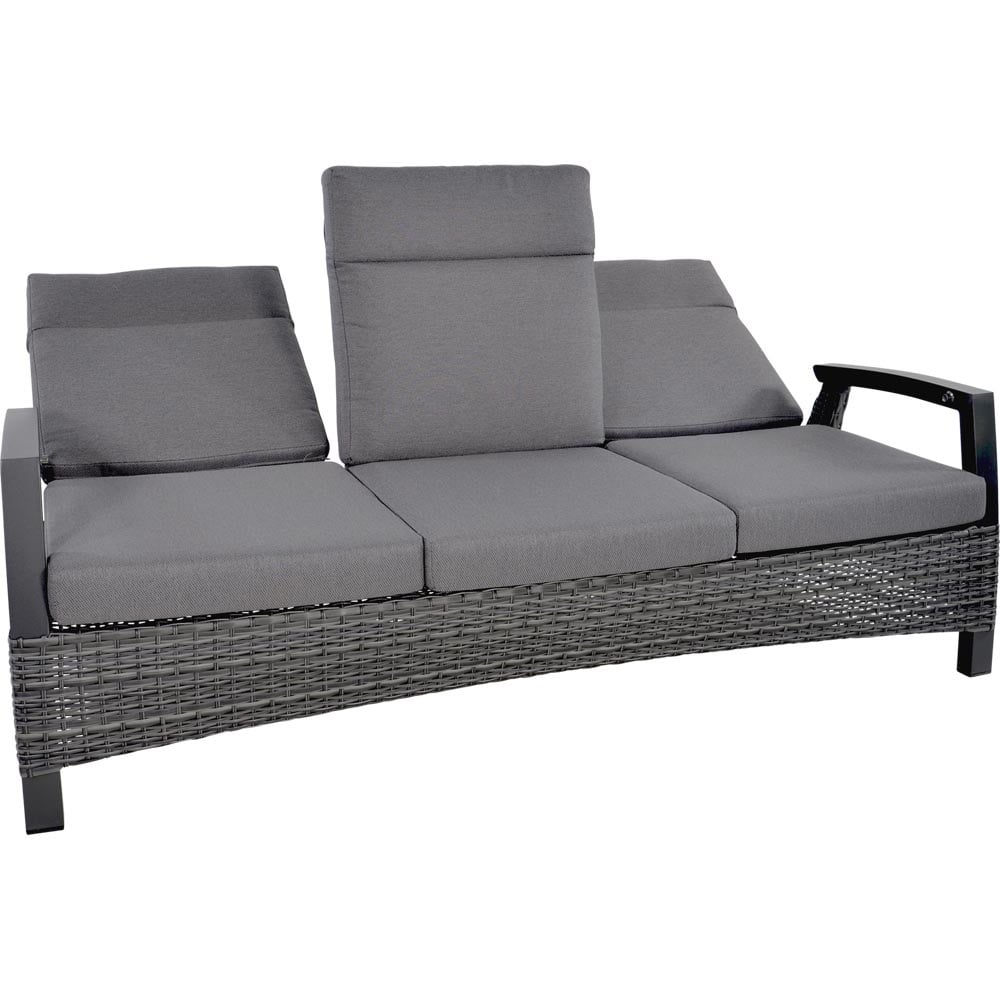 Nancy's Tottington Lounge Sofa With Rattan Look - Garden Sofa - Adjustable