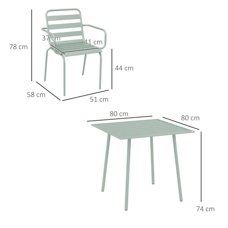 Nancy's Miragaia Tuinset - Zitgroep - 5-Delige Tuin Set - Groen