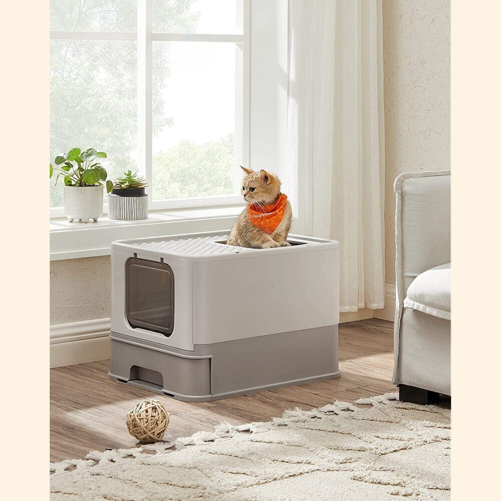 Nancy's Epping Litter box with skylight - Cat toilet - With pull-out drawer