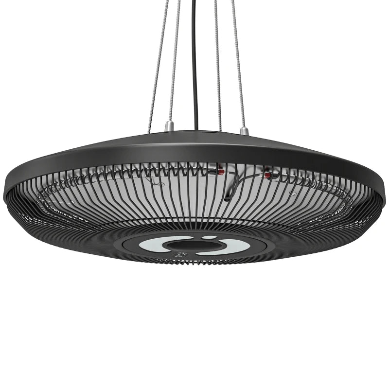 Nancy's Tredozio Terrasverwarming - Terras verwarmer - Infraroodverwarming - Verlichting - Zwart