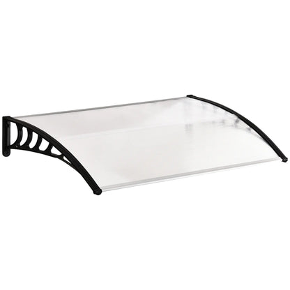 Nancy's Massarelos Voordeurluifel - Voordeur afdakje - UV-Bescherming - Wit - ± 120 x 90 x 25 cm