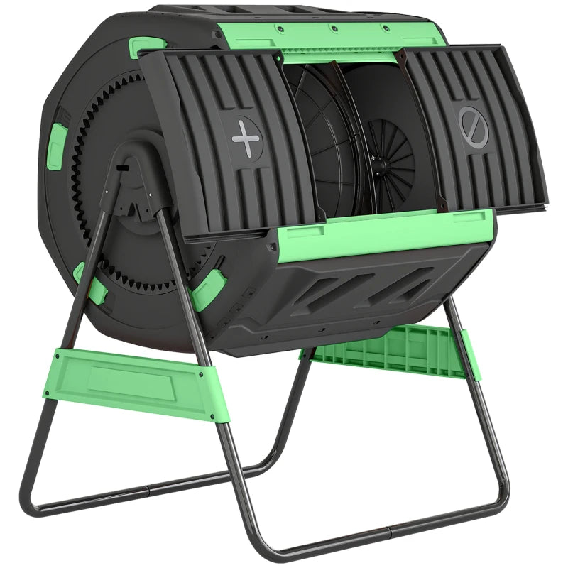 Nancy's Ramiseto Composter - Compostbak - Composteerder - Tuincomposter - Groen - ± 95 x 65 x 100 cm