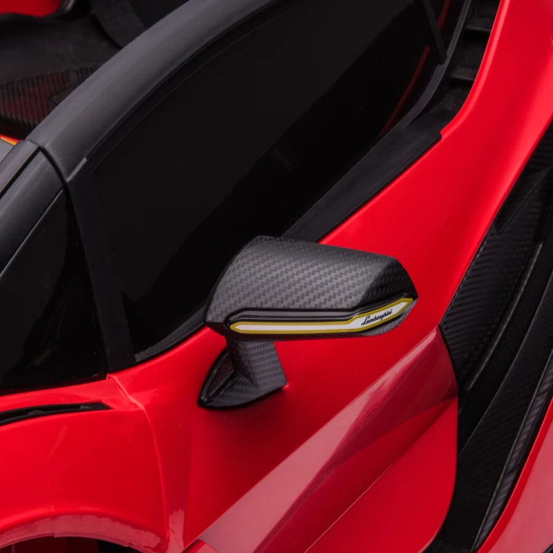 Nancy's Davy Elektrische Kinderauto - Lamborghini voor Kinderen - Elektrische Auto - Muziek / Licht - Rood