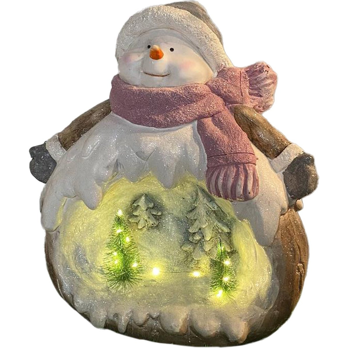 Kristmar Snowman with LED lighting