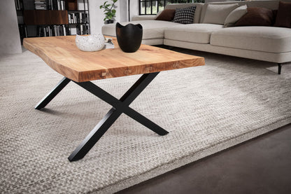 Nancy's Trissino Salontafel - Koffietafel - Massief Acaciahout - ± 120 x 60 x 45 cm