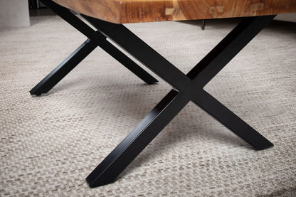 Nancy's Trissino Salontafel - Koffietafel - Massief Acaciahout - ± 120 x 60 x 45 cm