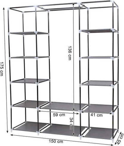 LG Life's Green KM1G XXL Armoire Pliable Gris