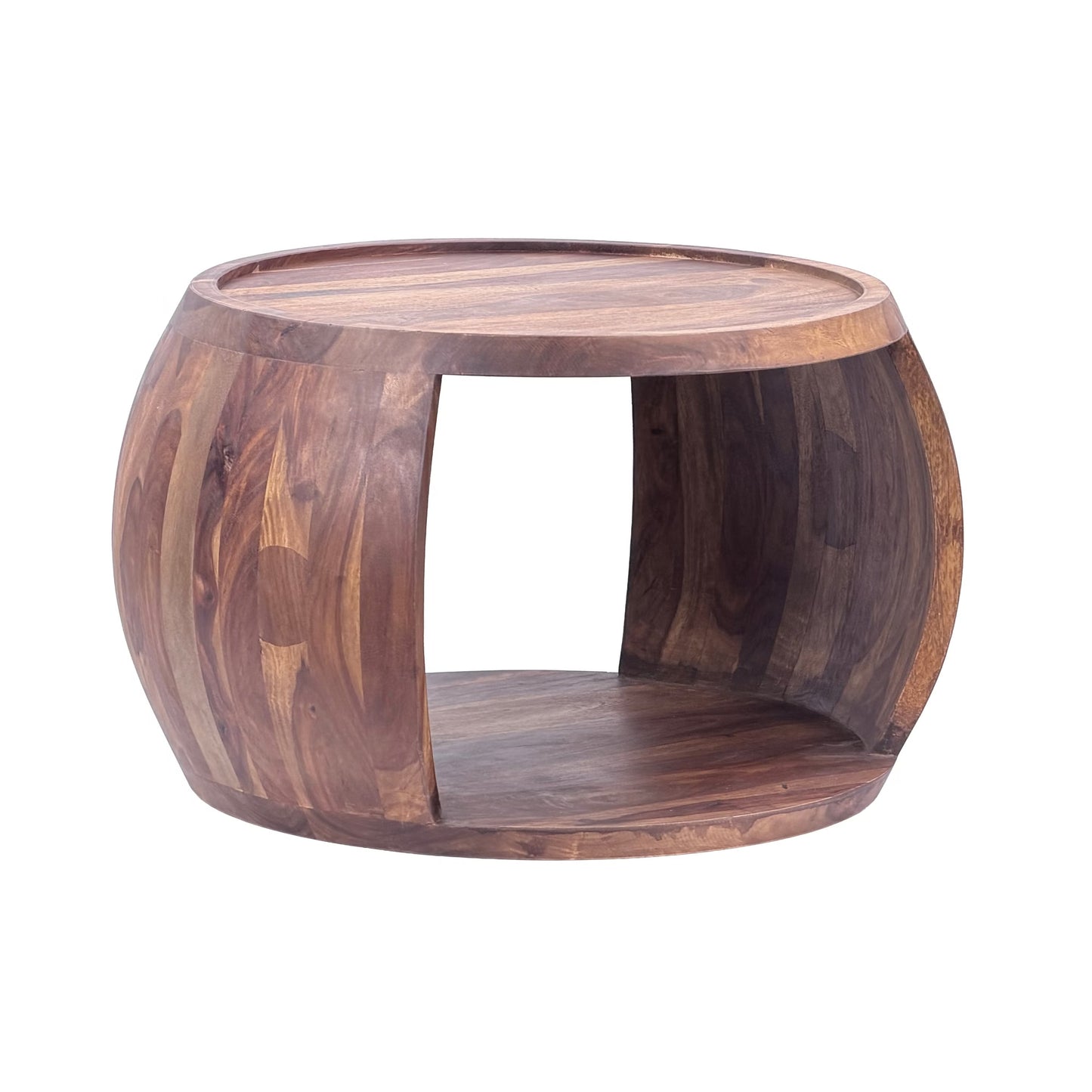 Nancy's Predappio Salontafel - Koffietafel - Massief Sheeshamhout - 60 x 50 x 40 cm