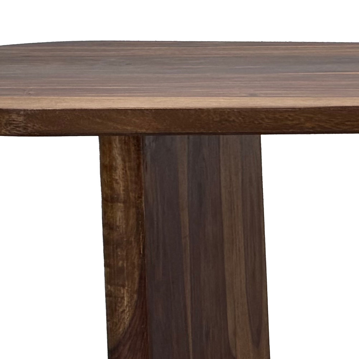 Nancy's Uzzano Salontafel - Koffietafel - Massief Sheeshamhout - Warm Bruin - ± 120 x 60 x 30 cm