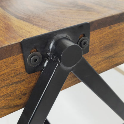 Nancy's Vadena Salontafel - Koffietafel - Massief Sheeshamhout - 120 x 60 x 40 cm