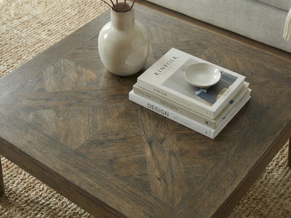 Nancy's Triuggio Salontafel - Koffietafel - Bijzettafel - Massief Mangohout - ± 60 x 60 x 30 cm