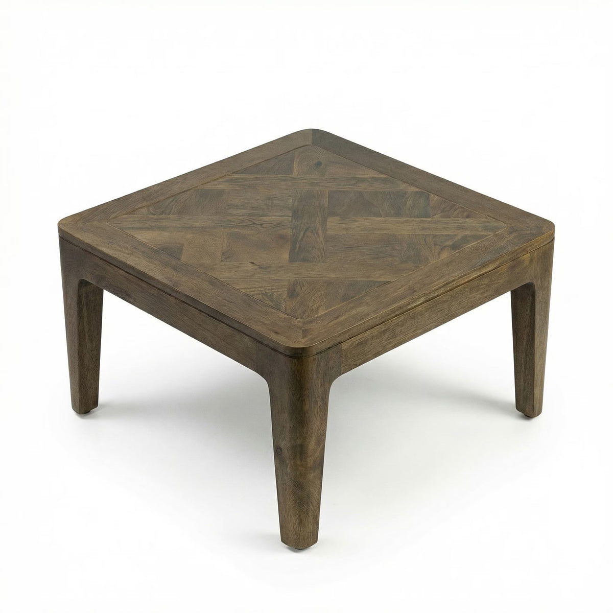Nancy's Triuggio Salontafel - Koffietafel - Bijzettafel - Massief Mangohout - ± 60 x 60 x 30 cm