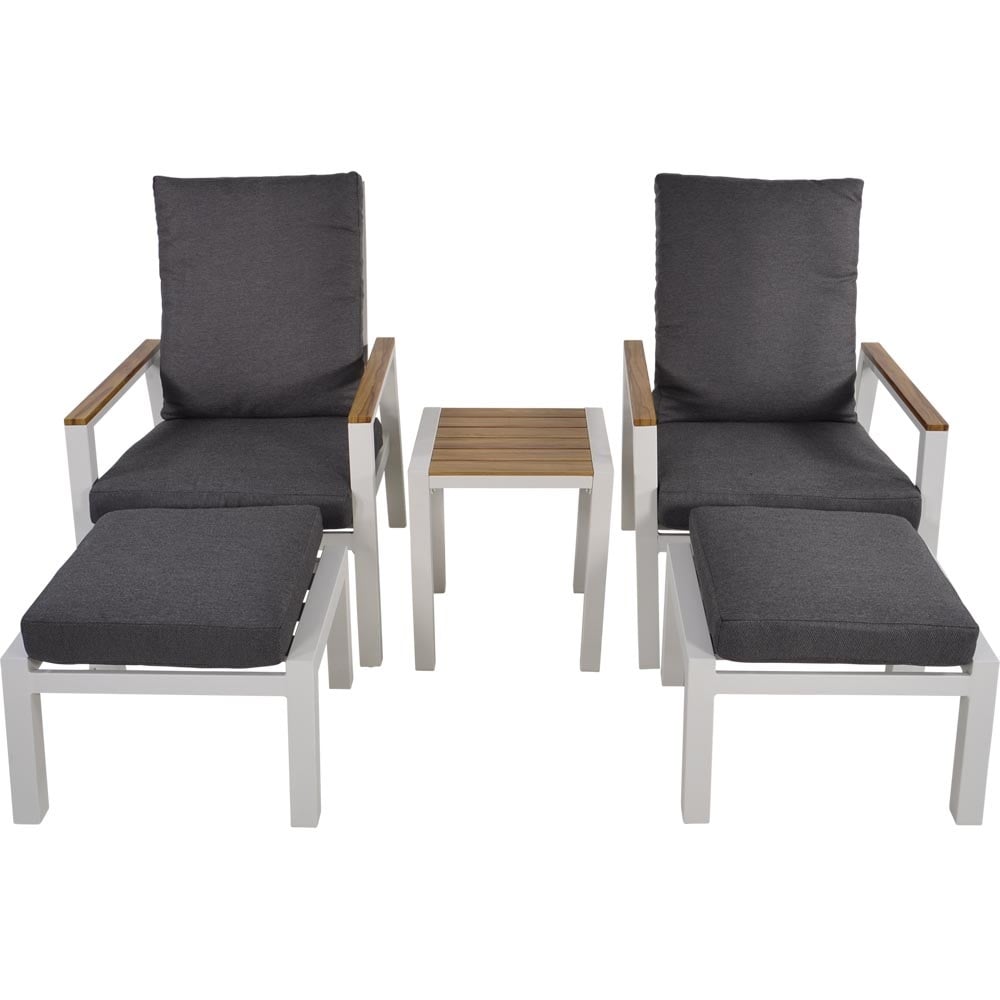 Nancy's Corazon Lounge Chairs Set - Lounge set - White