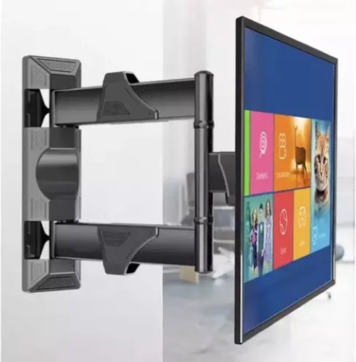 Eleganca Universal TV bracket wall bracket suitable for 32-58 inch TVs, 15° tiltable