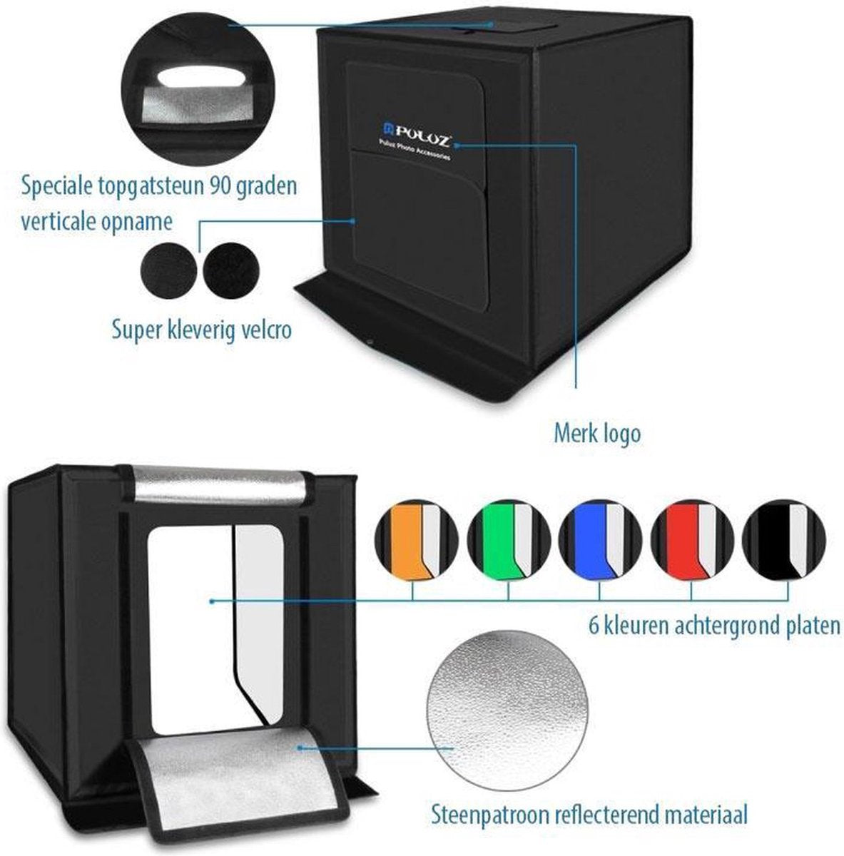 Puluz Professionele Fotostudio Box 50x50x50 cm