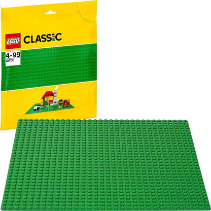 LEGO Classic - Plaque de construction LEGO - Plaque de construction verte 25 x 25 cm - LEGO 10700