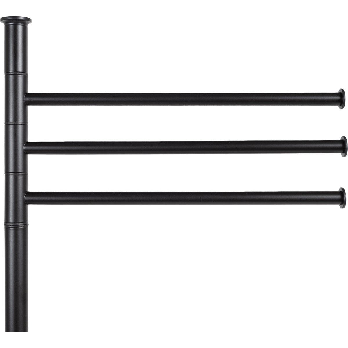 Eleganca Freestanding towel rack Black