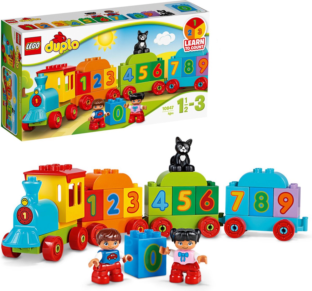LEGO DUPLO - LEGO Number Train - LEGO 10847